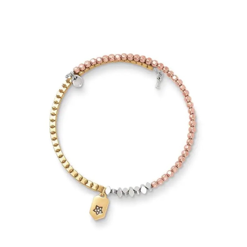 KEEP Collective Inspo Wrap Bracelet Rockstar Mixed Metal